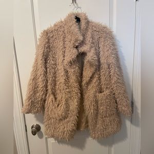 Sage Furry Jacket
